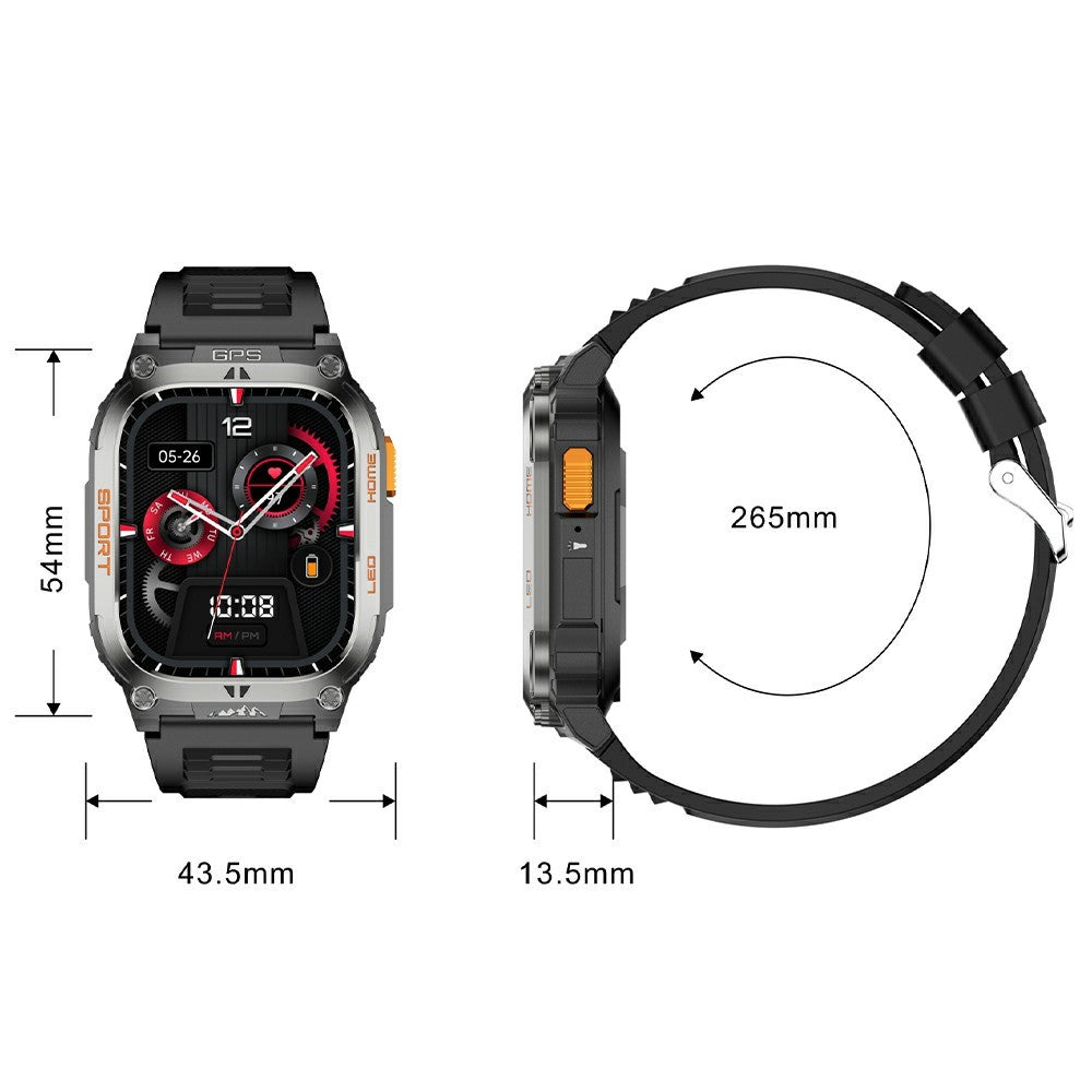 QX18 GPS Outdoor Smart Watch, 2.01" – image 10