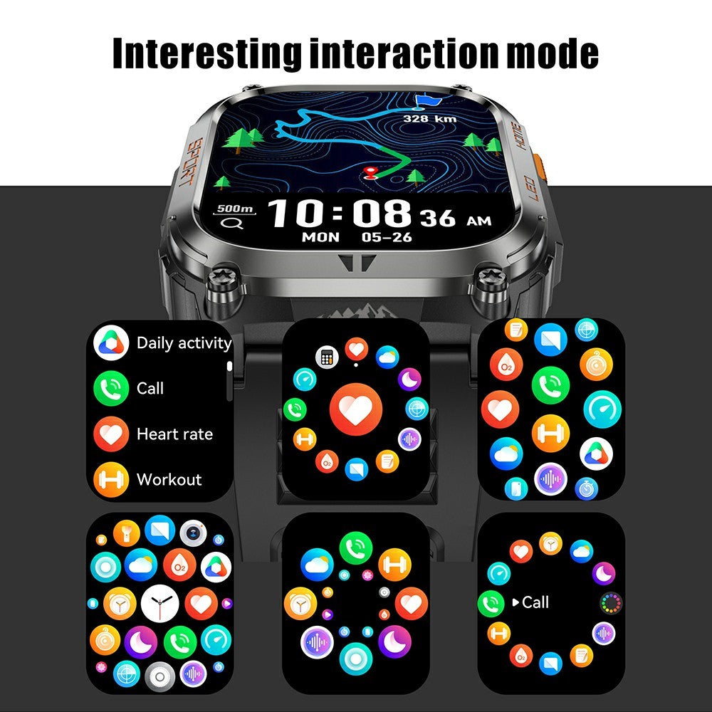 QX18 GPS Outdoor Smart Watch, 2.01" – image 6