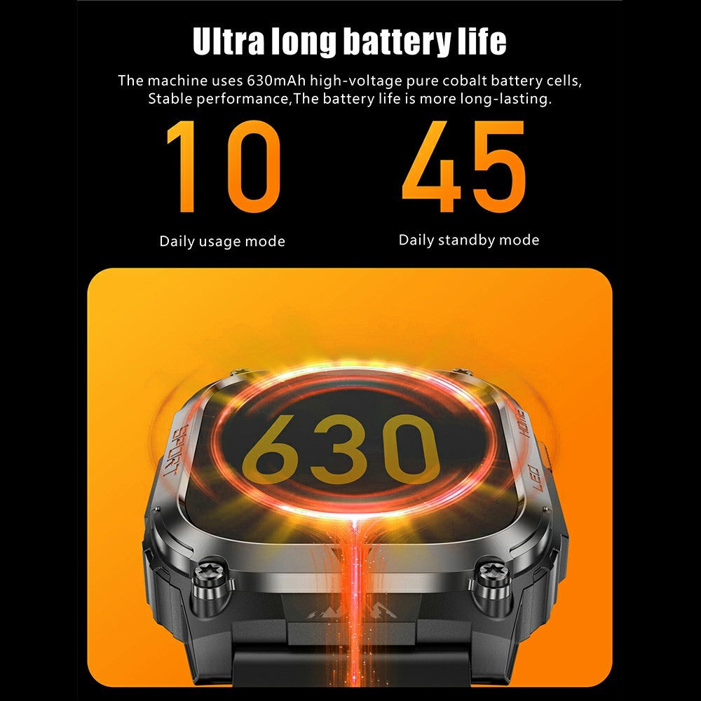 QX18 GPS Outdoor Smart Watch, 2.01" – image 8