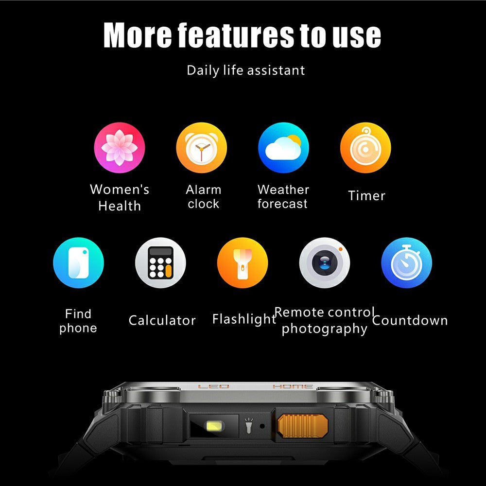 QX18 GPS Outdoor Smart Watch, 2.01" – image 9