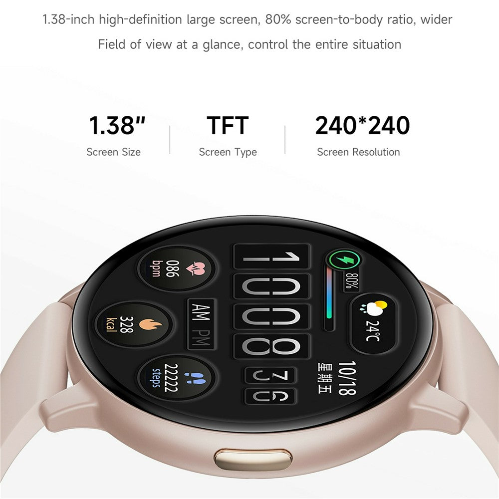 T6 1.38" Smart Watch, Bluetooth Calling – image 4