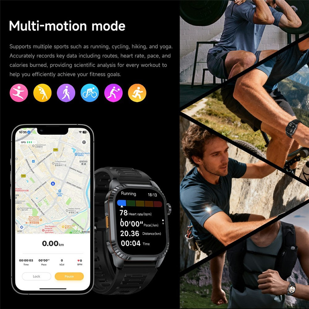 DS8 GPS Outdoor Smart Watch, LED Torch – image 10