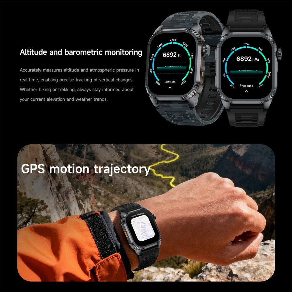 DS8 GPS Outdoor Smart Watch, LED Torch – image 11