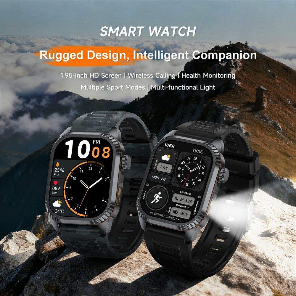 DS8 GPS Outdoor Smart Watch, LED Torch – image 3