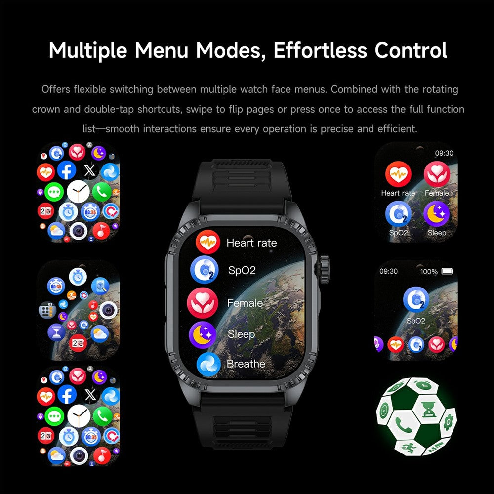 DS8 GPS Outdoor Smart Watch, LED Torch – image 7