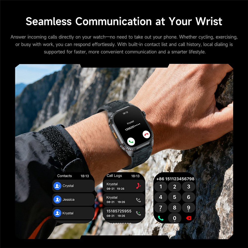DS8 GPS Outdoor Smart Watch, LED Torch – image 8