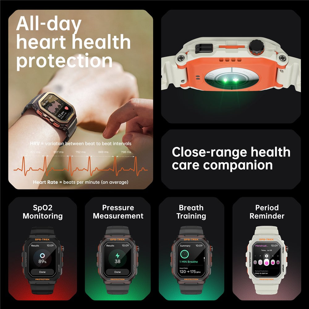 FT61 GPS Smart Watch, Bluetooth Calling – image 10