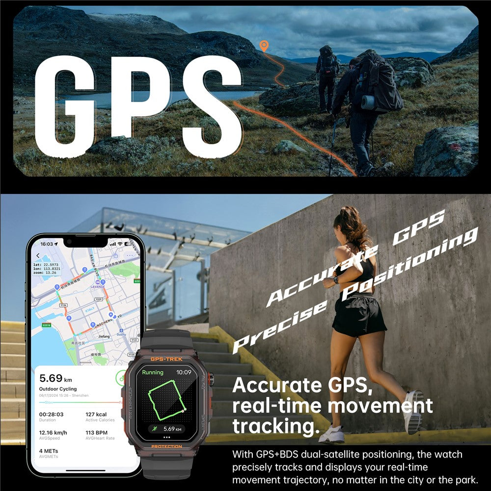 FT61 GPS Smart Watch, Bluetooth Calling – image 6