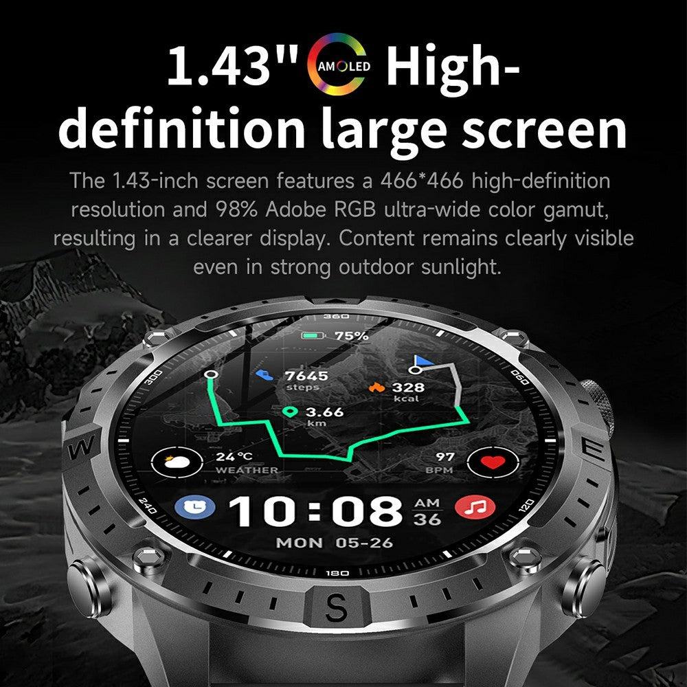 Y102 1.43" AMOLED GPS Smart Watch – image 4