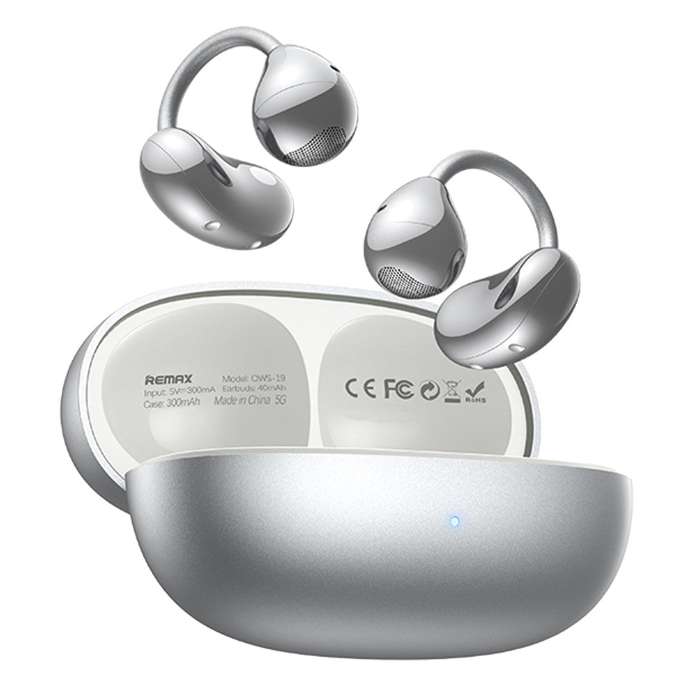 REMAX OWS-19 Clip-On Wireless Earbuds – image 4