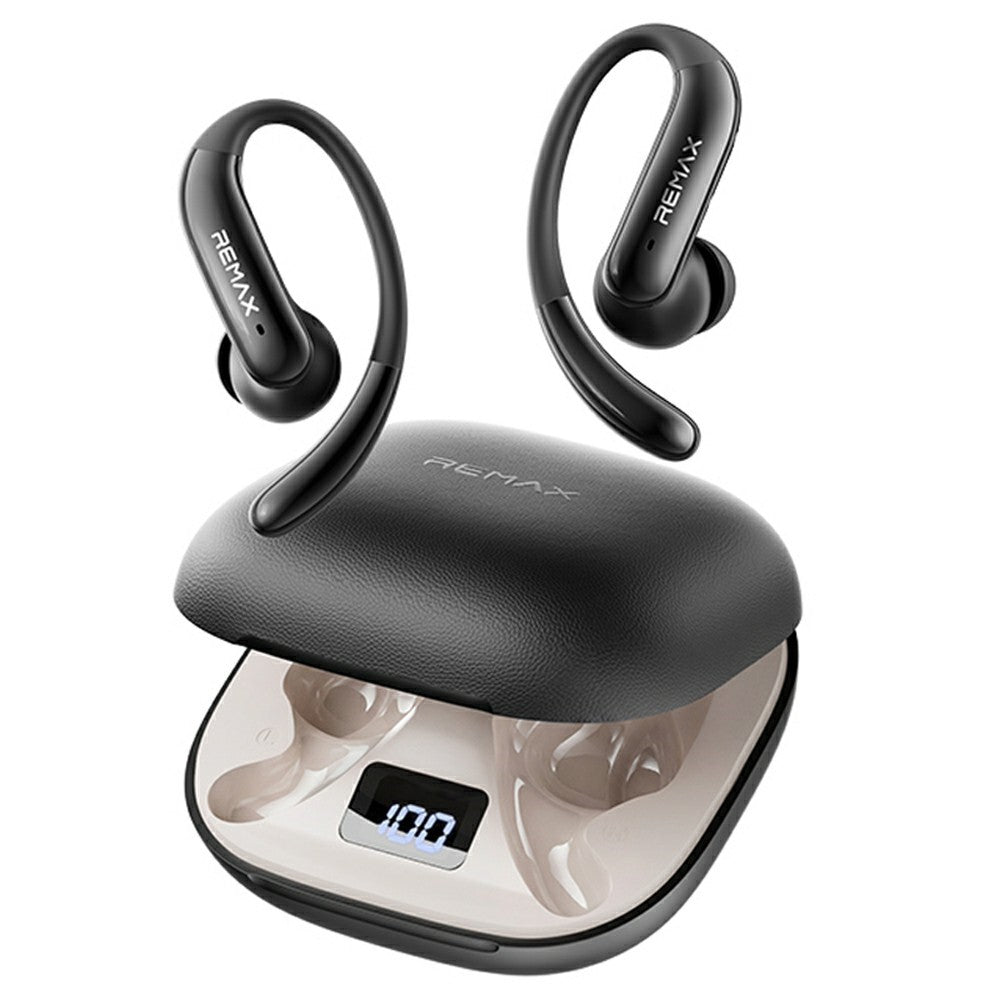 REMAX OWS-28 Open-Ear Earhook Wireless Earbuds – ANC, IPX5, for Sports