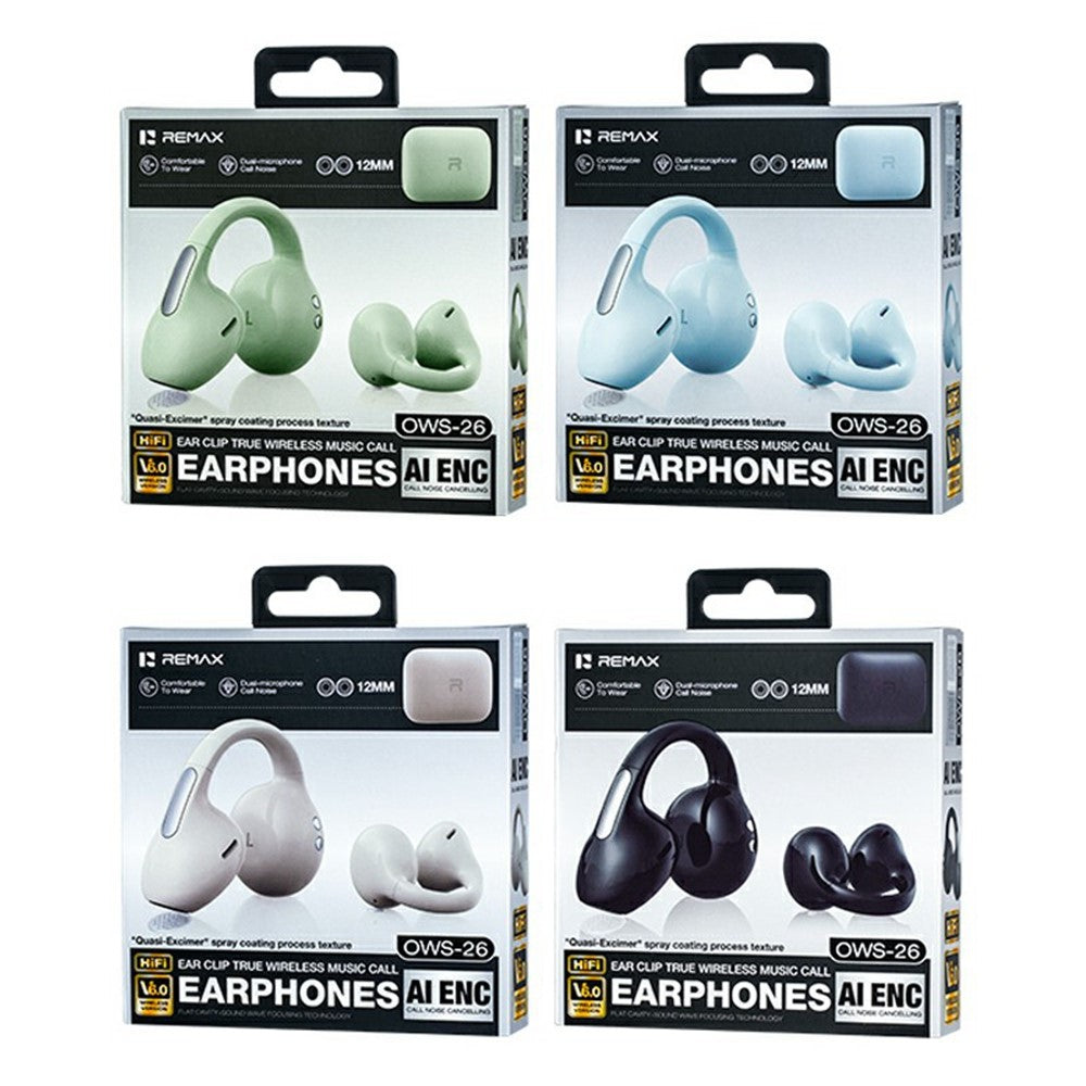 REMAX OWS-26 Clip-On Open-Ear Wireless Earbuds – image 8