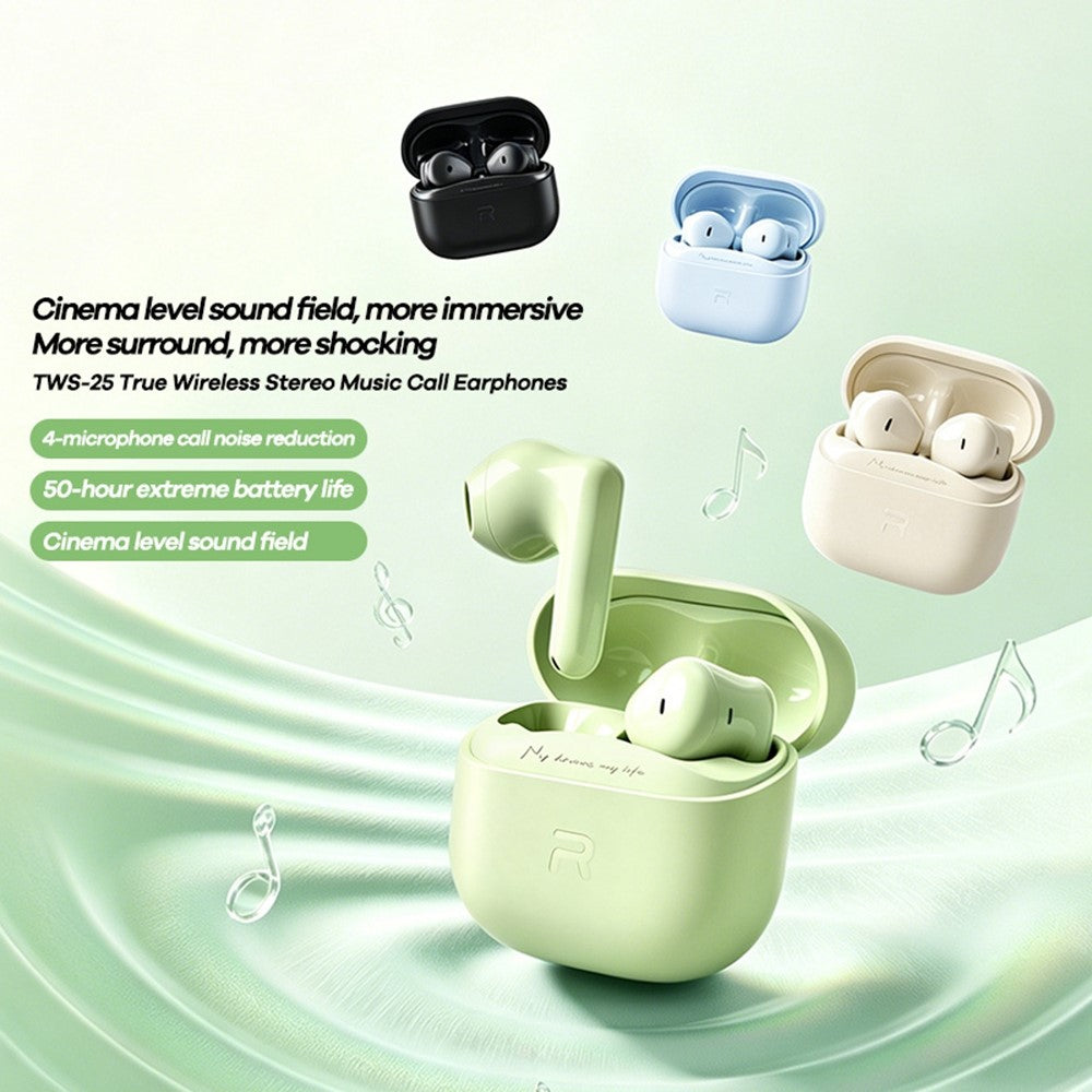 REMAX TWS-25 Semi-In-Ear Wireless Earbuds – image 3