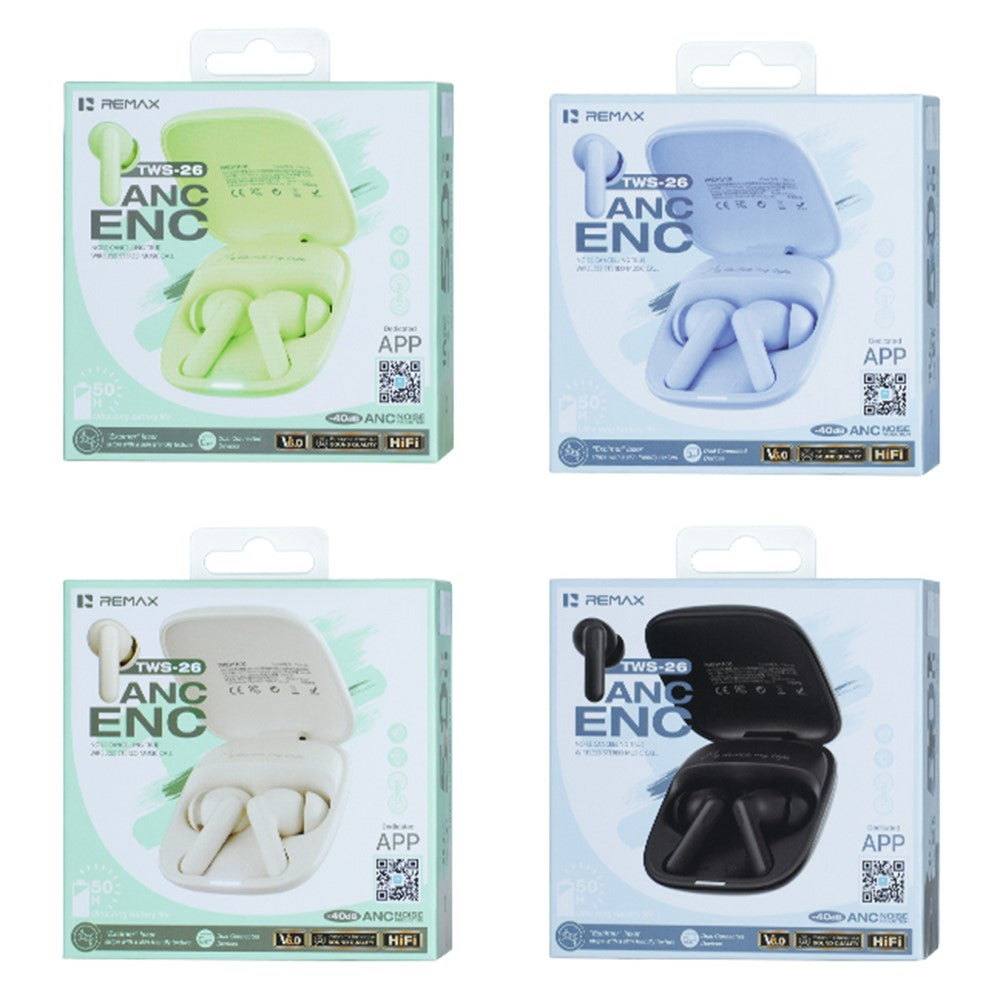 REMAX TWS-26 ANC Wireless Earbuds – image 9