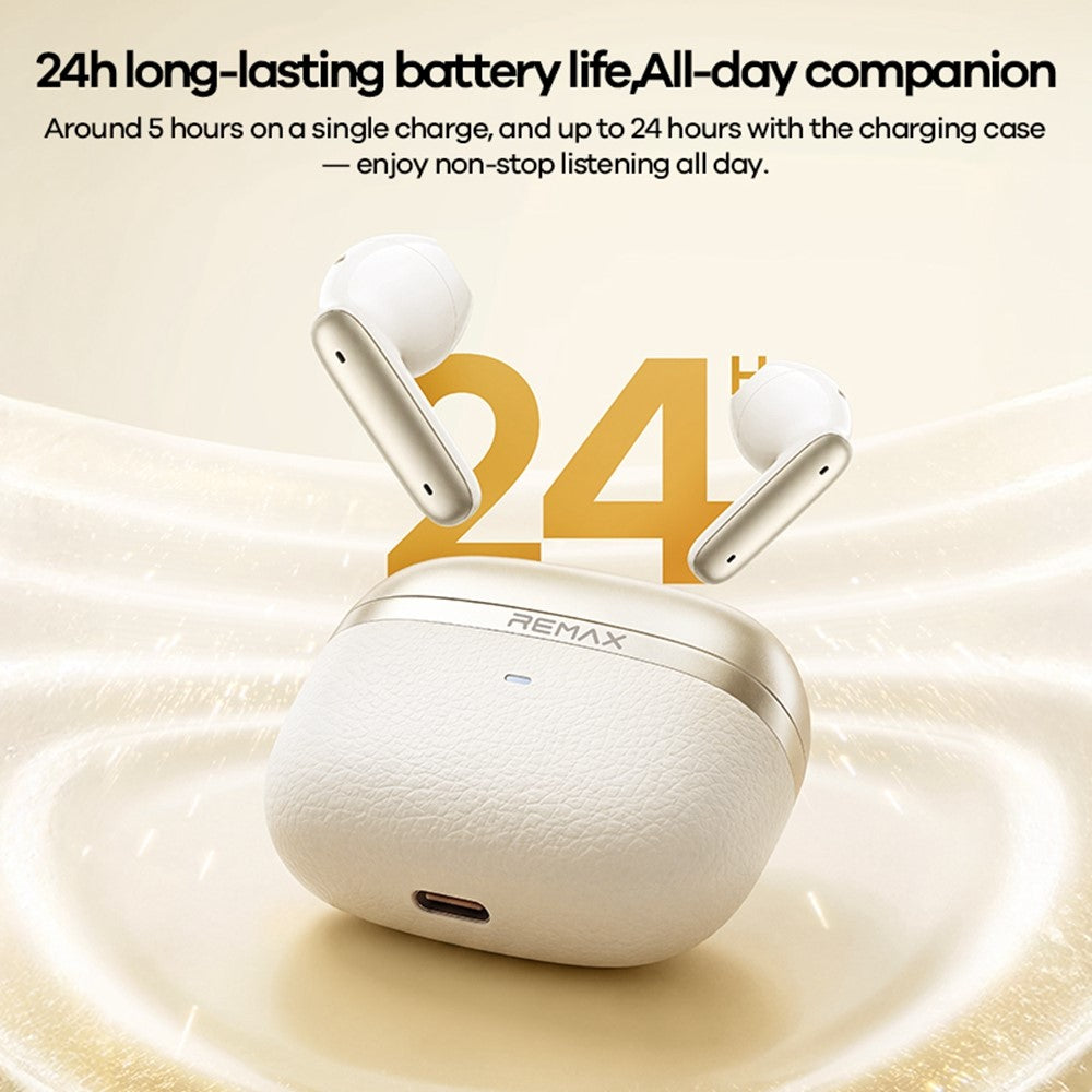 REMAX TWS-27 Semi-In-Ear Wireless Earbuds – image 4