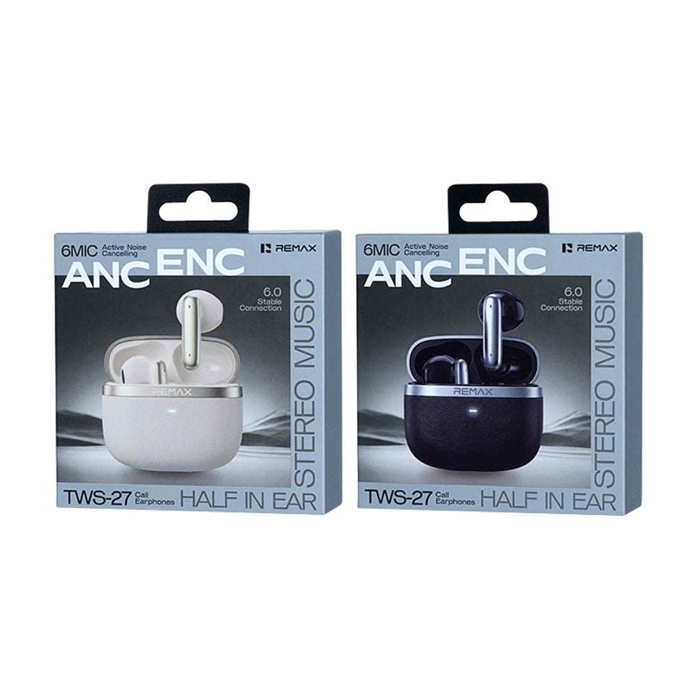REMAX TWS-27 Semi-In-Ear Wireless Earbuds – image 7
