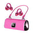 X22 Open-Ear Clip-On Wireless Earbuds – Purse-Style Charging Case
