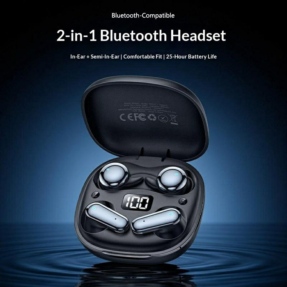 YESIDO TWS47 2-in-1 Wireless Earbuds – image 2