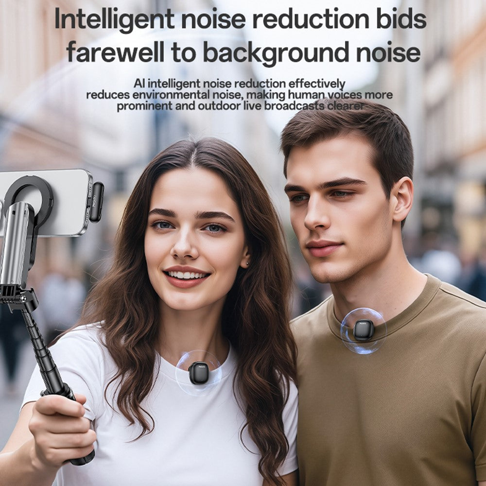 YESIDO KR21 USB-C Wireless Lavalier Mic – image 3