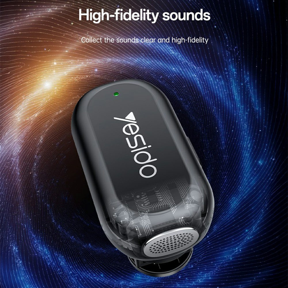 YESIDO KR23 Wireless Lavalier Mic, iPhone – image 6
