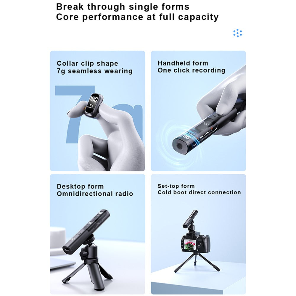 QY99 Wireless Lavalier Mic with Charging Case – image 6