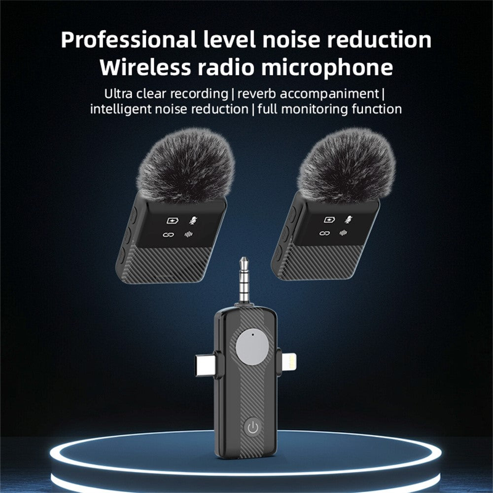 MS11 3-in-1 Wireless Lavalier Mic Kit – image 2