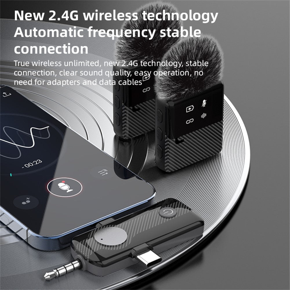 MS11 3-in-1 Wireless Lavalier Mic Kit – image 5