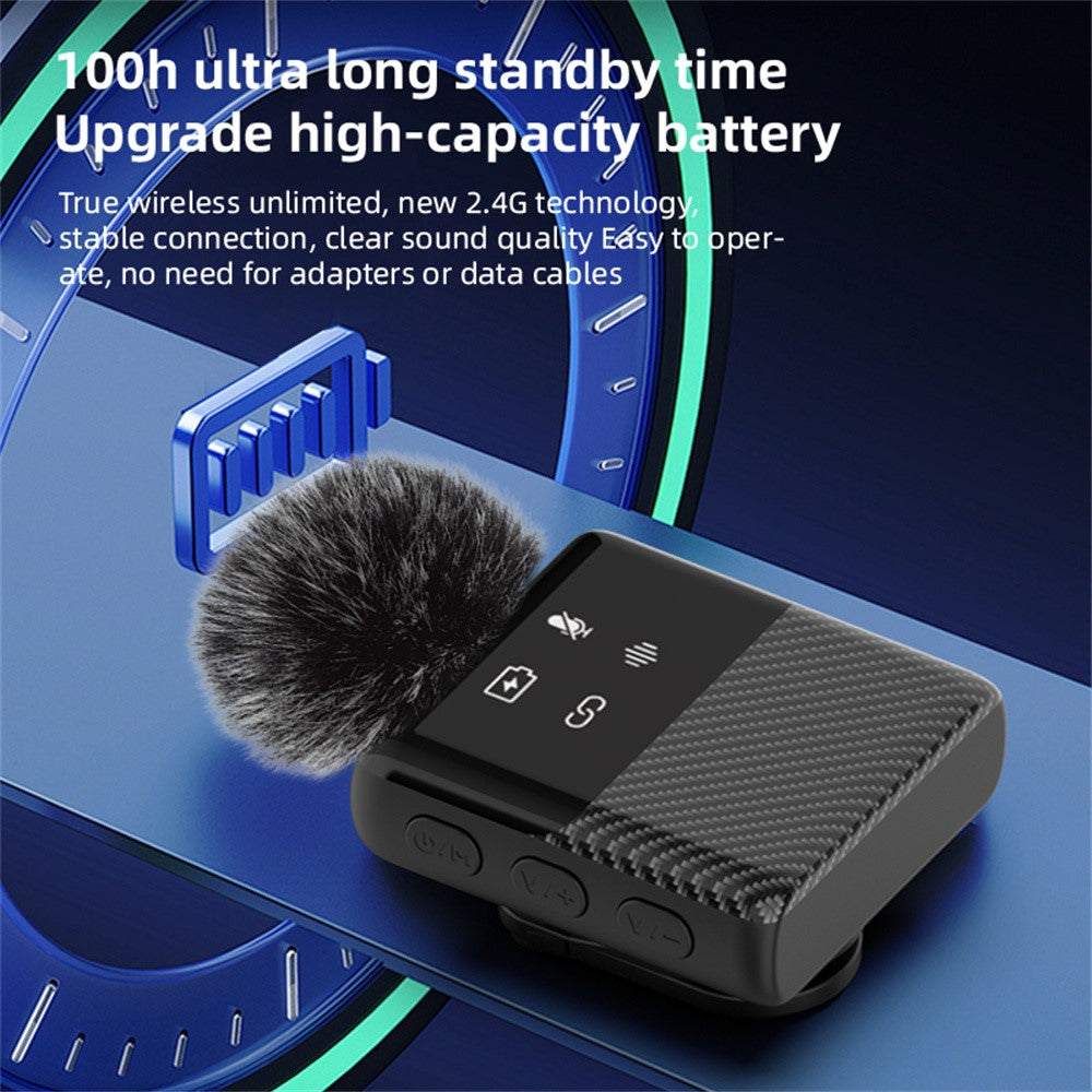 MS11 3-in-1 Wireless Lavalier Mic Kit – image 6