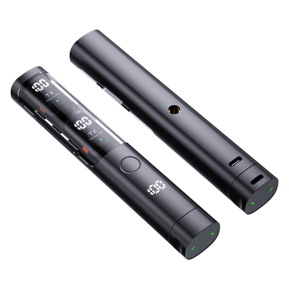 QY99 Wireless Lavalier Mic Kit with Tripod – image 7