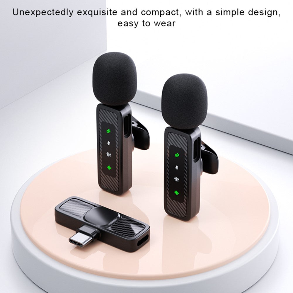 QY22 Wireless Lavalier Mic Kit, USB-C – image 7