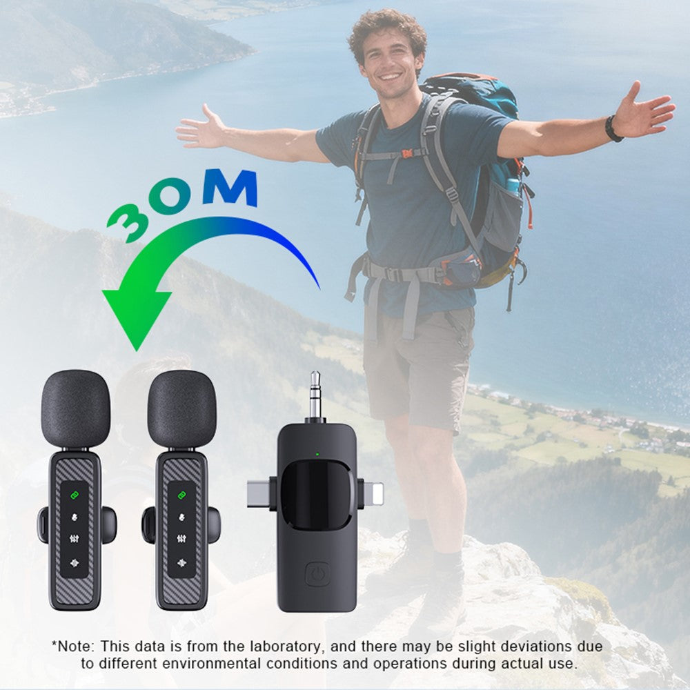 QY22 Wireless Lavalier Mic, USB-C & iPhone – image 6