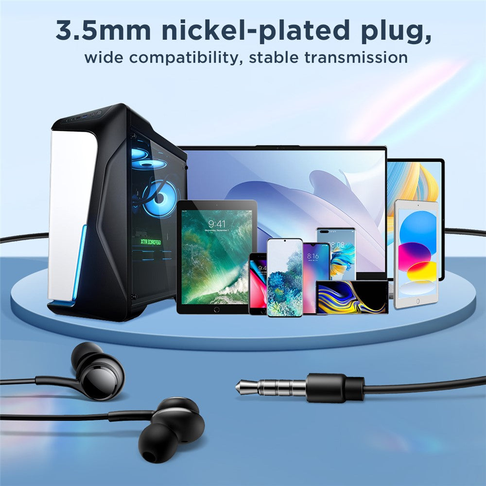 JOYROOM JR-EW02 3.5mm Wired In-Ear Earphones with Mic – image 5