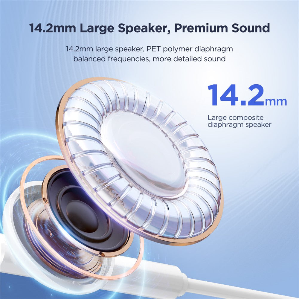 JOYROOM EC05 USB-C Wired Earphones with Mic – image 6