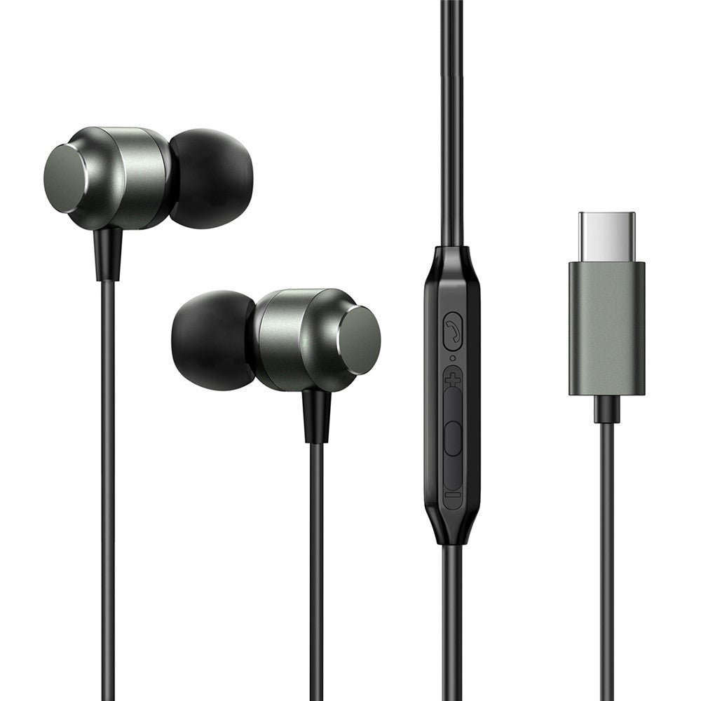JOYROOM EC06 USB-C Wired Earphones with Mic – Metal In-Ear