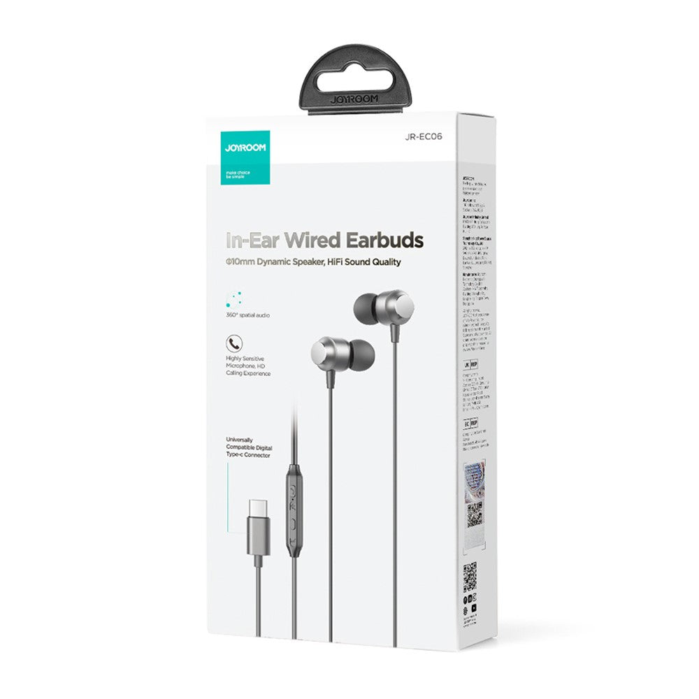JOYROOM EC06 USB-C Wired Earphones with Mic – image 11
