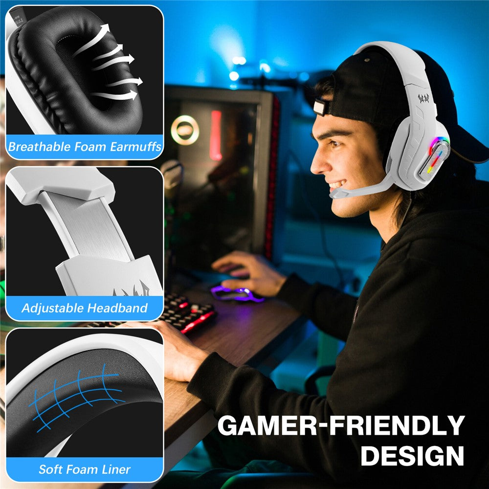 KOTION EACH G4100 LED Wired Gaming Headset with – image 3