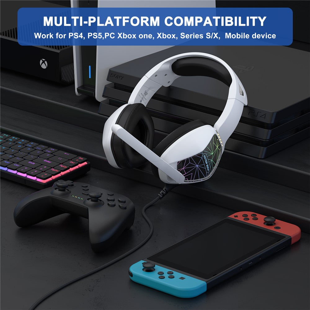 KOTION EACH G6000 LED Wired Gaming Headset for PC & PS5 – image 6