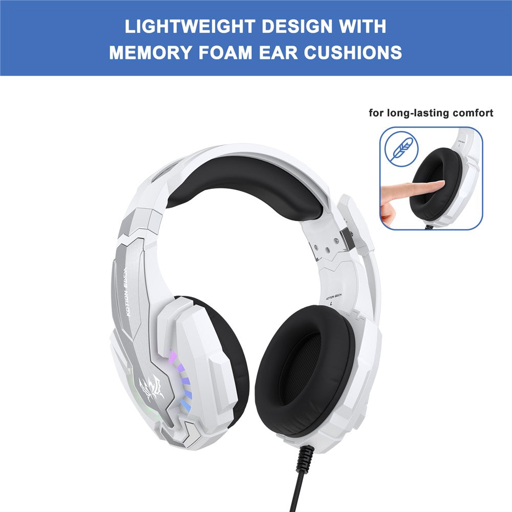 KOTION EACH G9000 Plus RGB Wired Gaming Headset with – image 3