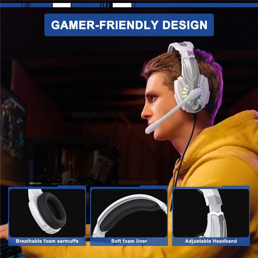 KOTION EACH G9000 Plus RGB Wired Gaming Headset with – image 6
