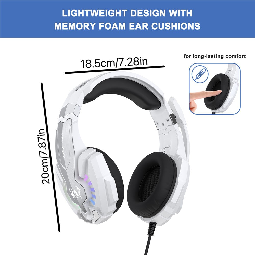 KOTION EACH G9000 Plus RGB Wired Gaming Headset with – image 9