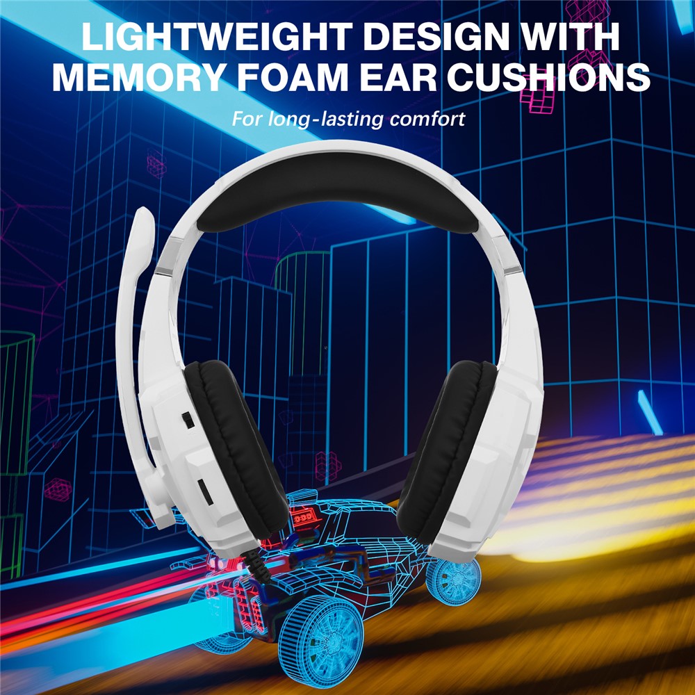KOTION EACH G9000 Pro LED Wired Gaming Headset with – image 3