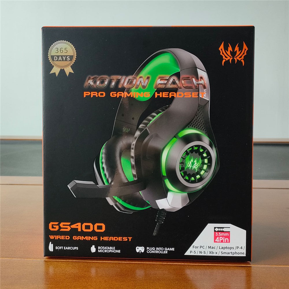 KOTION EACH GS400 Wired LED Gaming Headset – image 10
