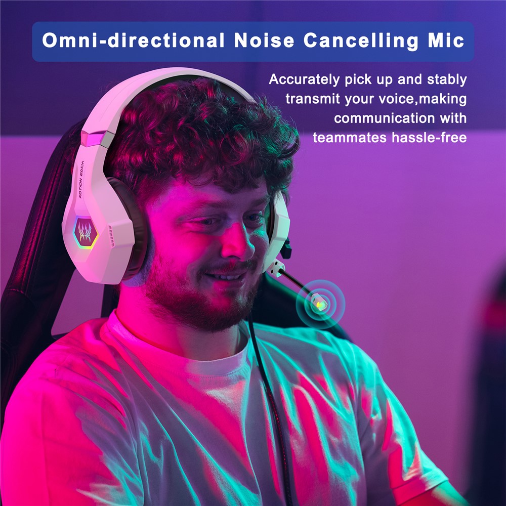 KOTION EACH GS450 RGB Wired Gaming Headset for PC, PS4 – image 4
