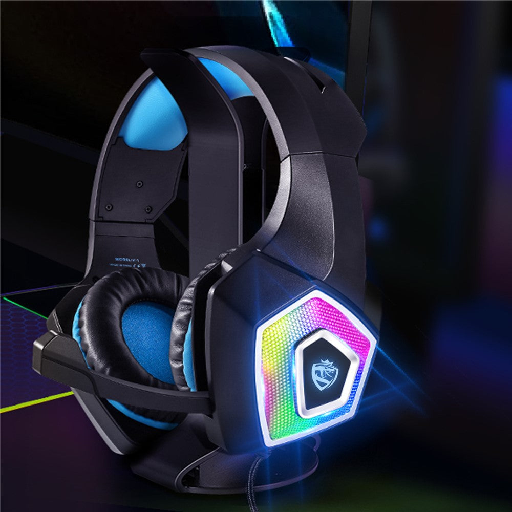 KOTION EACH V-1 RGB Wired Gaming Headset with Adapter – image 12
