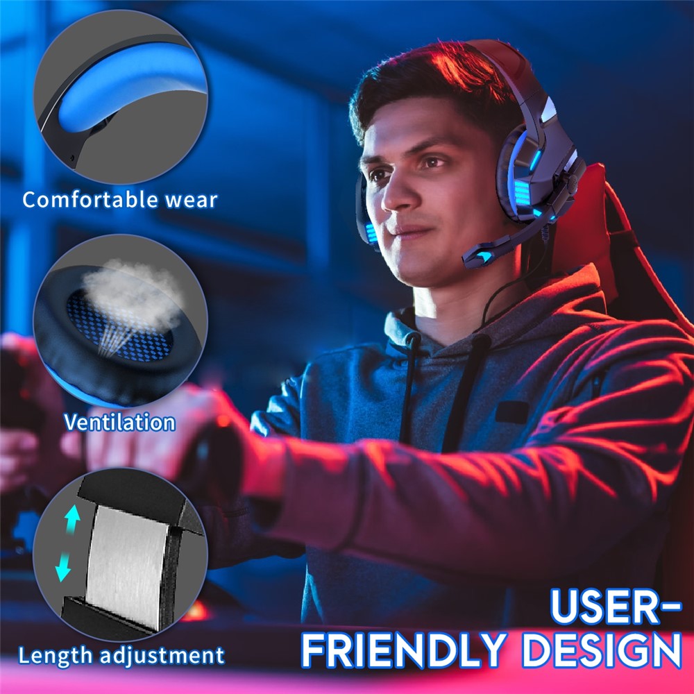 KOTION EACH V-3 Wired Gaming Headset for PS4 & PS5 – image 4