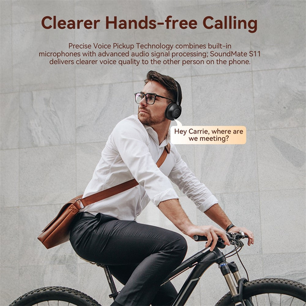 VENTION Soundmate S11 Wireless On-Ear Headset with – image 6