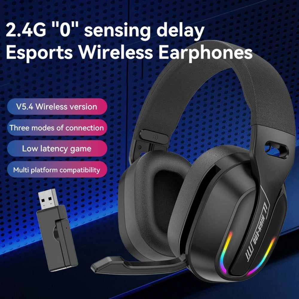 Tri-Mode Gaming Headset with RGB Light – image 11