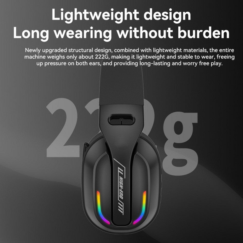 Tri-Mode Gaming Headset with RGB Light – image 9
