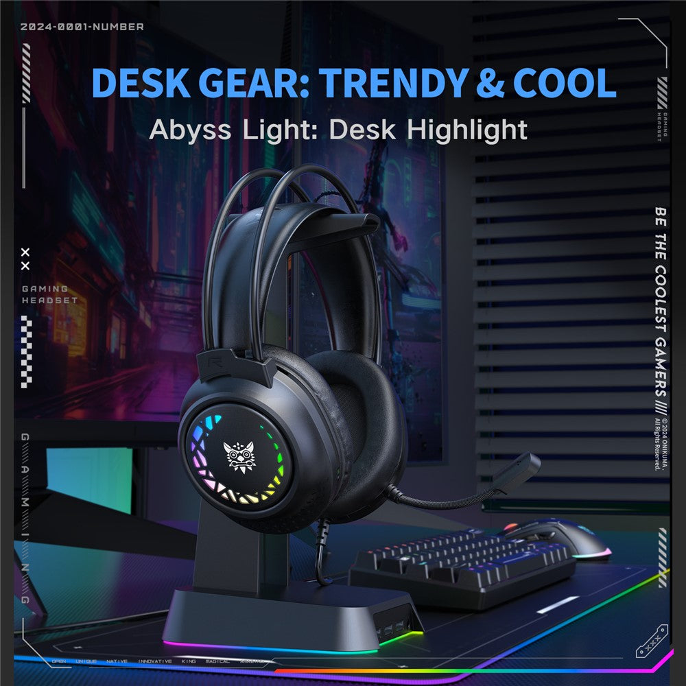ONIKUMA X92 RGB Wired Gaming Headset for PC & PS5 – image 6