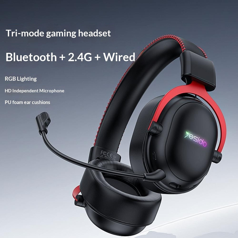 YESIDO EK07 Tri-Mode Gaming Headset – image 2